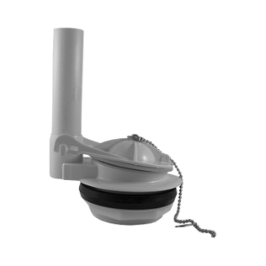 DURAVIT 0074760062 Single Flush Valve, 1.28 gpf Flush Rate, 3 in Inlet