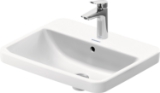 DURAVIT 03555500272 035555 Duravit No.1 Vanity Basin, Rectangle Shape, 6.89 in H x 21.45 in W x 17.13 in D, Undermount Mounting, Ceramic, White