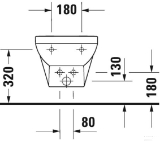 DURAVIT 22791500002 227915 Bidet, Duravit No.1, 15-3/4 in H Rim, White