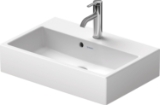 DURAVIT 2368600000 236860 Vero® Air Washbasin, Rectangle Shape, 6-1/2 in H x 15-3/4 in W x 23-5/8 in L, Wall Mounting, Ceramic, White
