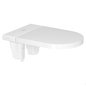 DURAVIT 612000011041320 SensoWash® Starck f Plus Shower Toilet Seat With Heated Seat, White