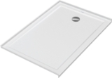 DURAVIT 720245000000090 720245 Architec Rectangular Shower Tray, White, Right Drain, 54 in L x 36 in W x 2-1/2 in D