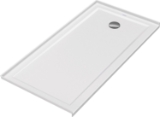 DURAVIT 720247000000090 720247 Architec Rectangular Shower Tray, White, Right Drain, 60 in L x 30 in W x 2-1/2 in D