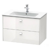 DURAVIT BR410201030 BR4102 Brioso Vanity Unit, 21.75 in OAH x 18.875 in OAW x 32.25 in OAD, Wall Mounting, Natural Oak Cabinet