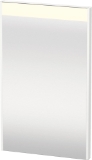 DURAVIT BR7000018186000 BR7000 Brioso Mirror, Rectangular Shape, 16.5 in L x 1.375 in W, LED Lamp, White Matte