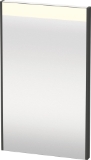 DURAVIT BR7000049496000 BR7000 Brioso Mirror, Rectangular Shape, 16.5 in L x 1.375 in W, LED Lamp, Graphite Matte