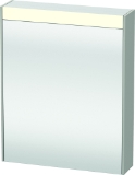 DURAVIT BR7101L07076000 BR7101L Brioso Medicine Cabinet, 24.375 OAL x 5.875 in OAW x 29.875 in OAH, Matte Concrete Gray