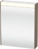 DURAVIT BR7101L35356000 BR7101L Brioso Medicine Cabinet, 24.375 OAL x 5.875 in OAW x 29.875 in OAH, Matte Concrete Gray