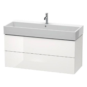 DURAVIT LC627903030 LC6279 L-Cube Vanity Unit, 544 mm OAH x 1184 mm OAW x 459 mm OAD, Natural Oak Cabinet