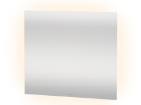 DURAVIT LM7826D00006000 LM7826 Lighting Mirror, Rectangle Shape, 31.5 in L x 1.25 in W, LED Lamp, White Matte