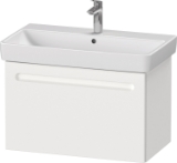 DURAVIT N14383018180000 N14383 No.1 Washbasin Cabinet, 29-1/8 in OAW x 16-3/4 in OAD, Wall Mounting, Matte White Cabinet