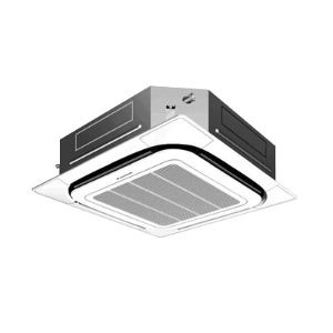 Daikin® SkyAir FCQ24PAVJU Roundflow Cassette Unit, 2 ton Nominal, 208/230 VAC, 1 ph, 60 Hz, 16.8 SEER