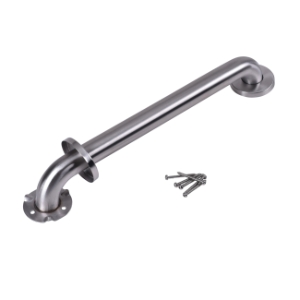 Dearborn® DB8918 Grab Bar, 1-1/2 in Dia x 18 in L, Satin, Stainless Steel