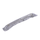 Dearborn® DB8924 Grab Bar, 1-1/2 in Dia x 24 in L, Satin, 304 Stainless Steel