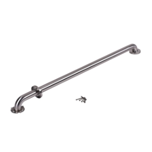 Dearborn® DB8942 Grab Bar, 1-1/2 in Dia x 42 in L, Satin, Stainless Steel