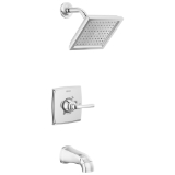 DELTA® 144864 Monitor® 14 Single Handle Tub and Shower Faucet Trim, 1.75 gpm Shower, Chrome