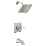 DELTA® 144864-SP Monitor® 14 Single Handle Tub and Shower Faucet Trim, 1.75 gpm Shower, Spotshield Brushed Nickel