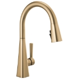 DELTA® 19802Z-CZ-DST Lenta™ Single Faucet, 1.8 gpm Flow Rate, Champagne Bronze, 1 Handle, 1 or 3 Faucet Holes, Commercial