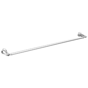 DELTA® 78430 Broderick® Traditional Towel Bar, 1-3/4 in Dia Ring, 30 in L Bar, 1.75 in OAH 3-11/16 in OAD, Zinc