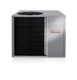 Ducane™ PRHP1448EP PRHP14 Heat Pump Packaged Unit, 4 ton Nominal, 46000 Btu/hr Cooling, 208/230 VAC, 1 ph, 60 Hz, 11 EER, 8 HSPF