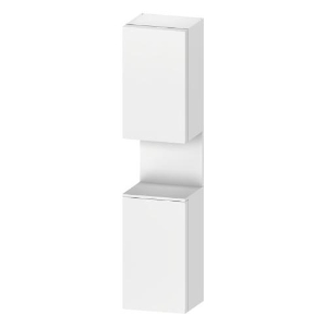 DURAVIT QA1346R18180000 QA1346R1 Qatego Tall Cabinet, 69.25 in OAL x 15.75 in OAW x 14.125 in OAH, White Matte