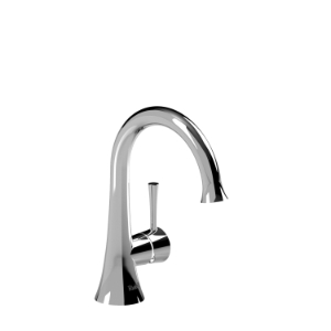 RIOBEL ED701C Azure™ Filter Kitchen Faucet Edge, 1.5 gpm Flow Rate, Deck Installation, Chrome