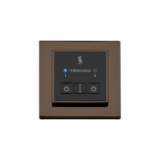 THERMASOL® ESM-ORB Easy Start Modern Steam Shower Control Unit, Indication LED Display, Square Panel, Oil Rubbed Bronze