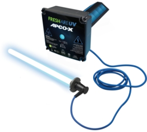 Fresh-Aire UV® TUV-APCOX-DER3 APCOX Dual/Ducted UV Light, 34 W, UV Lamp