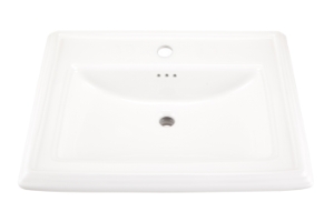 Gerber® G0012582 Logan Square™ Standard Pedestal Lavatory Sink, 27-3/8 in W x 7-7/8 in H, Rectangular Sink