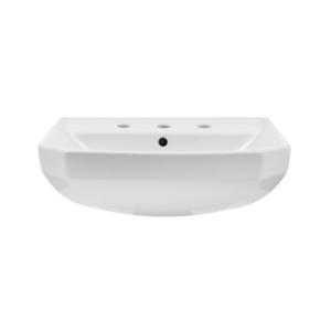 Gerber® G0013568 Viper™ Petite Pedestal Top Sink, 21-7/8 in W x 8-1/8 in H, Rectangular Sink, 8 in Faucet Hole Spacing, White