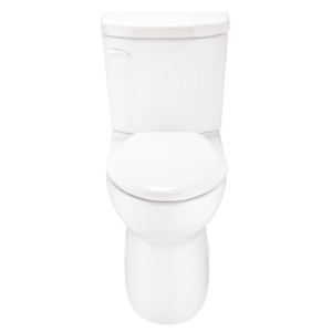 Gerber® G0020832 Avalanche® ADA 2-Piece Toilet, Elongated Bowl, 12 in Rough-In, 1.28 gpf Flush Rate, White