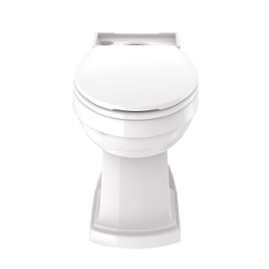 Gerber® G0021191 Toilet Bowls, Hinsdale, White, Elongated Shape, 12 in Rough-In, 17-1/8 in H Rim, 2 in Trapway