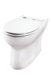 Gerber® G0021832 Avalanche® ADA 2-Piece Large Toilet Bowl, White, Elongated Shape, 12 in Rough-In, 17-1/8 in H Rim, 2 in Trapway