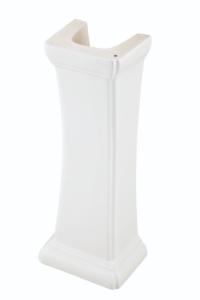Gerber® G0029847 Logan Square™ Pedestal, 11-3/4 in W x 28-1/4 in H, White