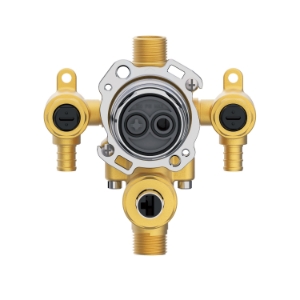 Gerber® g00gs554s Tub and Shower Pressure Balance Valve, 1/2 in Crimp PEX Inlet x 1/2 in IPS/Sweat Outlet