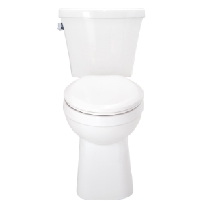 Gerber® GAV20828 Elite™ 2-Piece Toilet, Elongated Bowl, 12 in Rough-In, 1.6 gpf Flush Rate, White