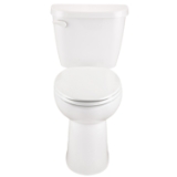 Gerber® GMX20917 2-Piece Toilet, Maxwell®, Elongated Bowl, 10 in Rough-In, 1.6 gpf Flush Rate, White