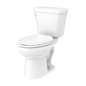Gerber® GVP31562 Toilet Bowl, Viper™, White, Elongated Shape, 10 in Rough-In, 15-1/2 in H Rim, 2-1/8 in Trapway