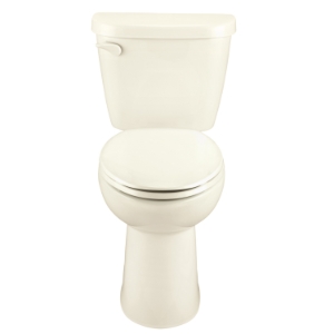 Gerber® GWS2091809 Maxwell® 2-Piece Toilet, Elongated Bowl, 12 in Rough-In, 1.28 gpf Flush Rate, White