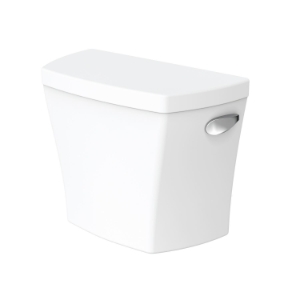 Gerber® GWS3889097 Gravity-Fed Dual-Fed Siphon Jet Toilet Tank, Avalanche®, 1.28 gpf, 3 in Right Hand Trip Lever Flush, Chrome