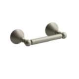 RIOBEL HU3BN Hudson Toilet Paper Holder Momenti, Brushed Nickel