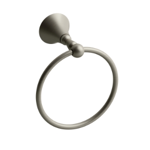 RIOBEL HU7BN Hudson Towel Ring Double Wall Mount