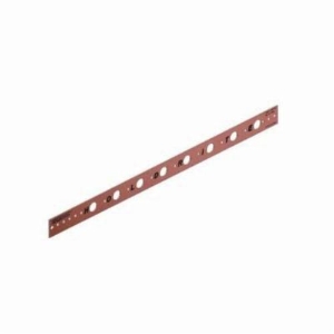 Holdrite® 101-26 Flat Bracket, 5/8 in Hole, 25 lb, Cold Rolled Steel, Copper-Bonded™
