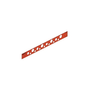 Holdrite® 107-18 Flat Bracket, 0.88 in, 0.63 in, 1.33 in Hole, 25 lb, Cold Rolled Steel, Copper-Bonded™