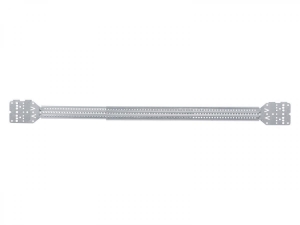 Holdrite® Stout Bracket™ SB4 Telescoping Stout Bracket, Cold Rolled Steel, Galvanized, 14-1/2 in. - 25-1/2 in.