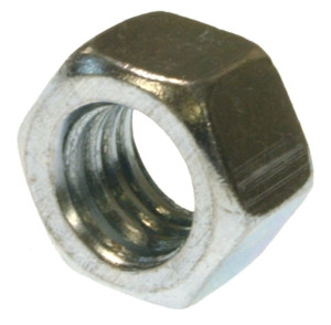 Metallics JN165 Hexagon Nut, 3/8-16, Steel, Zinc Plated, 2 Material Grade, Right Thread