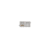 Water-Tite 82915 MultiBox™ Washing Machine Outlet Box with Auxiliary Drain Box, White Plastic, Quarter-Turn Brass Valves with Hammer Arresters, 1/2-Inch Sweat Connection
