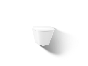 Kohler® 21748-0 Brazn® Wall-Hung Round-Front Toilet, Dual-Flush, White