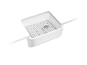 Kohler® 25766-0 Ironridge® 28" Undermount Single-Bowl Farmhouse Kitchen Sink, White