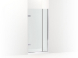 Kohler® 27709-10L-SHP Composed™ 3/8" Pivot Door Glass and Hardware, No Handle, Bright Polished Silver